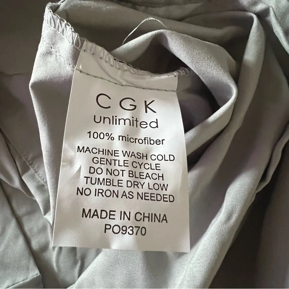 CGK Unlimited Luxury Sheet Set.